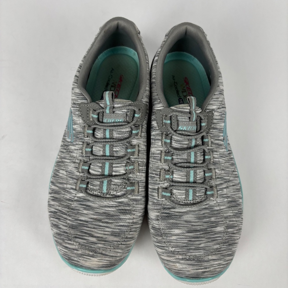 Skechers Relaxed Fit Air Cooled Memory Foam Women's Black Casual Shoes 6.5 W - Picture 4 of 9